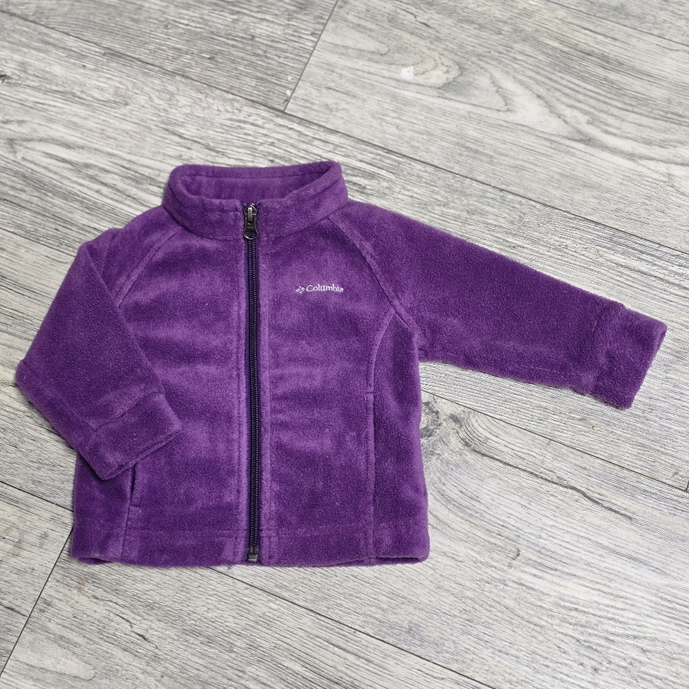 Columbia Purple Fleece Jacket
